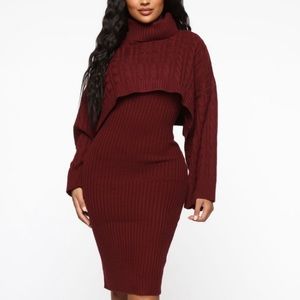 Midi Sweater Dress